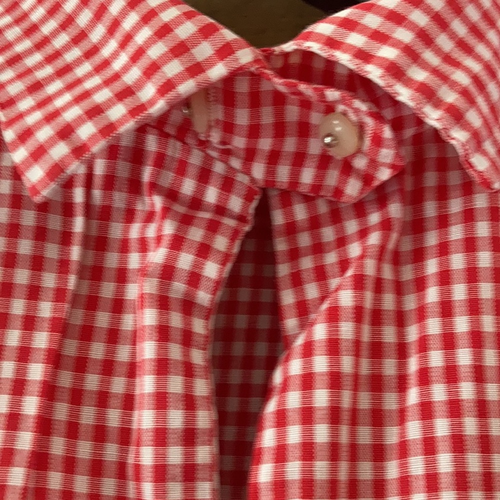 EUC Vintage hand made gingham tank. - Picture 2 of 8